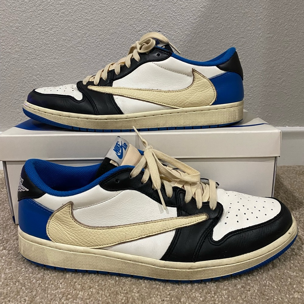 Jordan 1 Low Fragment x Travis Scott
